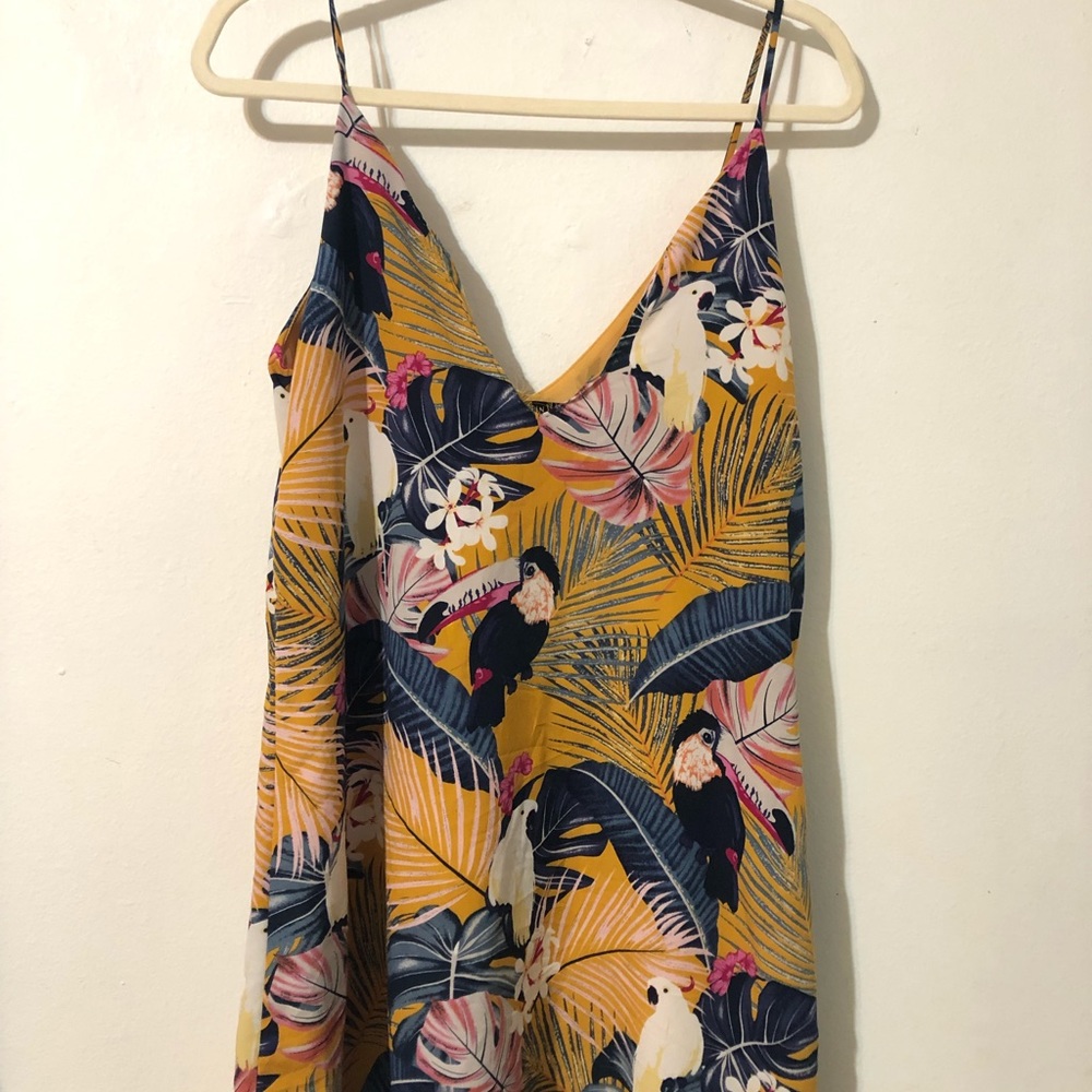 SHEIN tropical dress